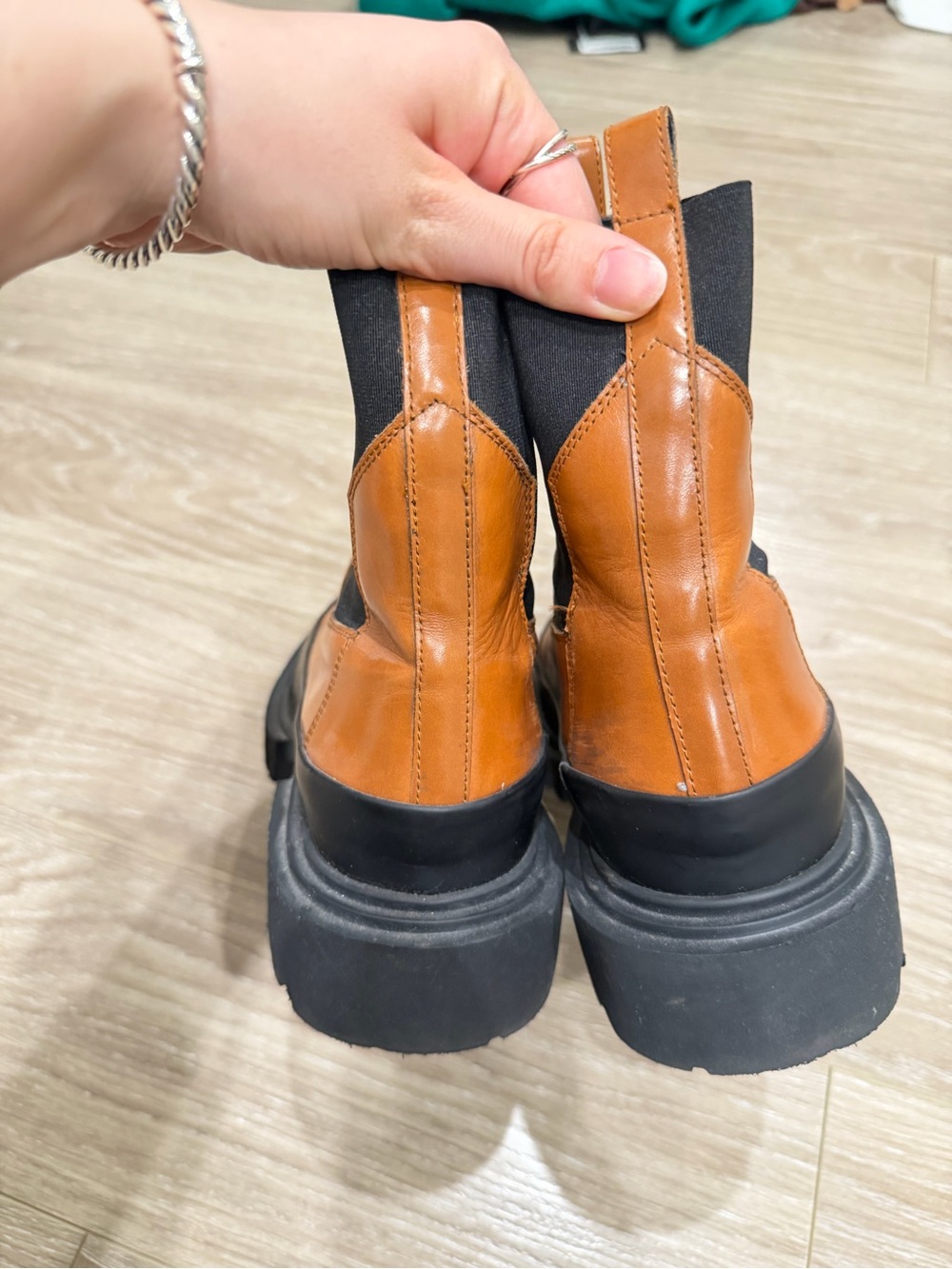 Allsaints Leather Boots - Picture 9 of 11